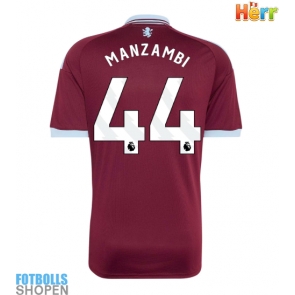 Billiga Aston Villa Johan Manzambi #44 Hemmatröja 2026-27 Kortärmad